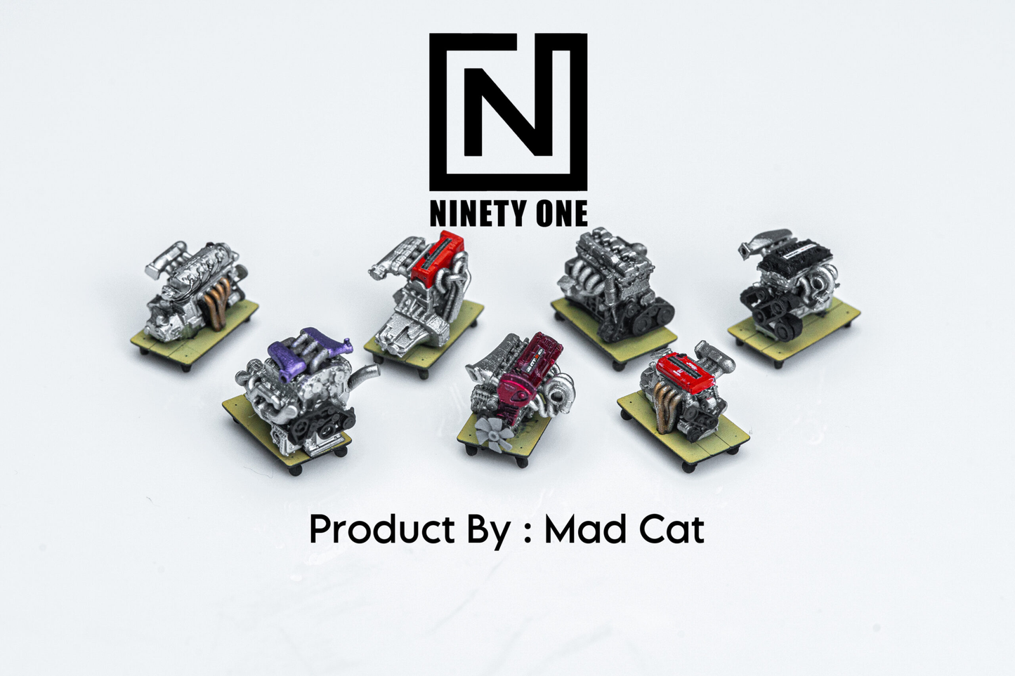 Moteur d’occasion by MAD CAT Ninety One 1:64