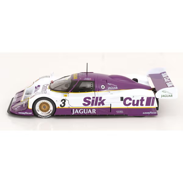 Jaguar XJR-12 #3 Winner 24h LeMans 1990 Brundle/Nielsen/Cobb Silk Cut 1:18 CMR