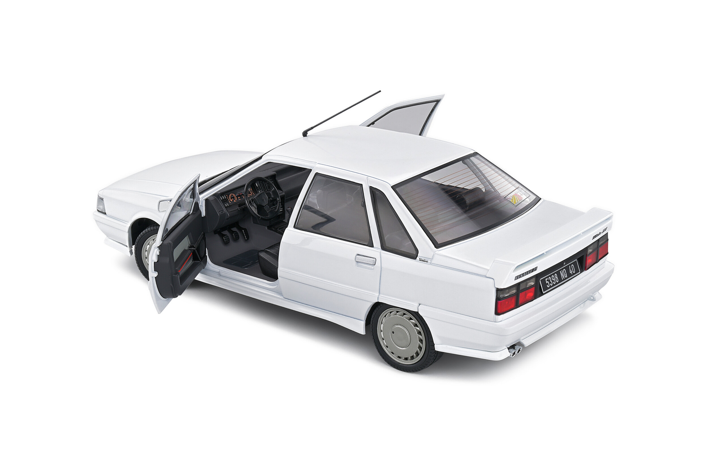 Renault 21 2L Turbo 1988 Blanc Glacier Solido 1:18