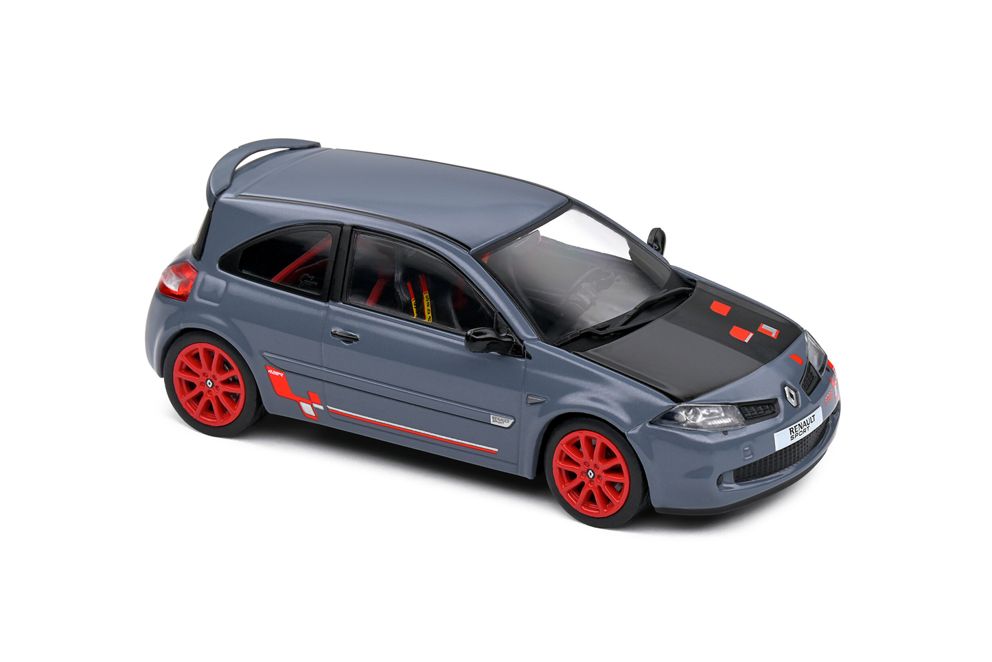 Renault Megane 2 R26-R Moonstone Grey Solido 1:43