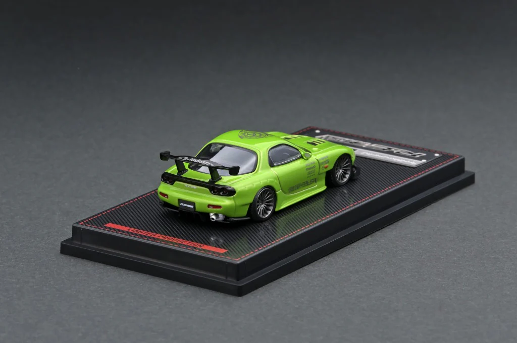 Mazda RX-7 FD3S RE Amemiya Green Metallic Ignition Model 1:64