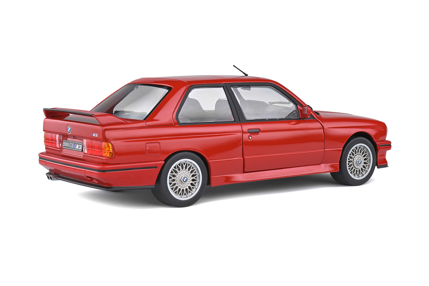 BMW E30 M3 1986 Red Solido 1:18