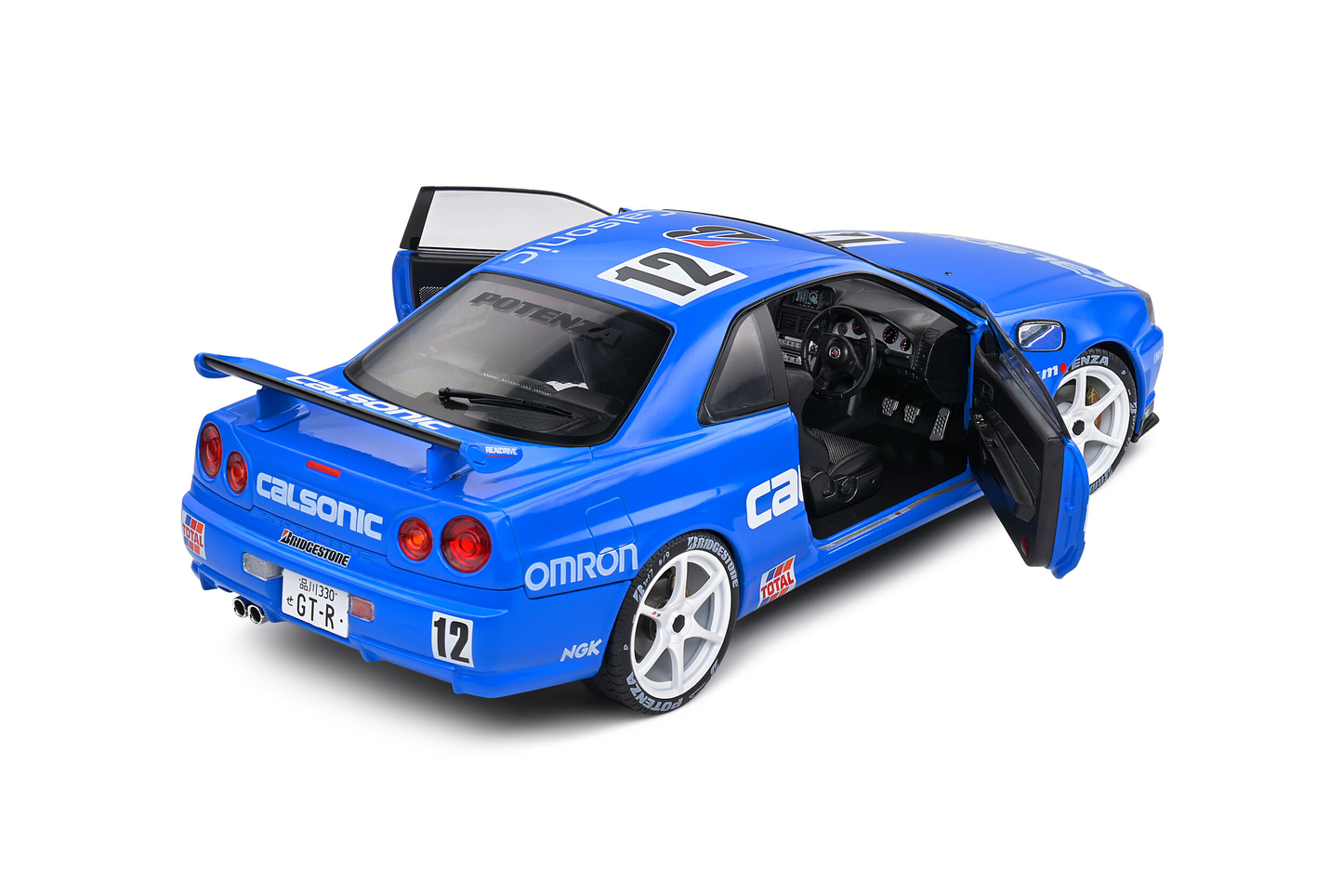 Nissan GT-R (R34) 2000 Streetfighter "Calsonic Tribute" Solido 1:18