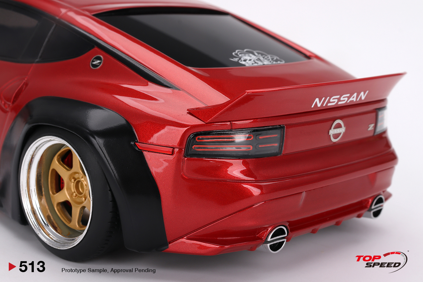 Nissan Z (RZ34) Pandem Passion Red Top Speed 1:18