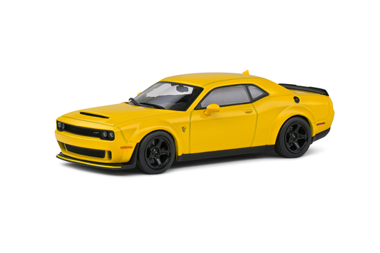 Dodge Challenger 2018 Demon Yellow Solido 1:43