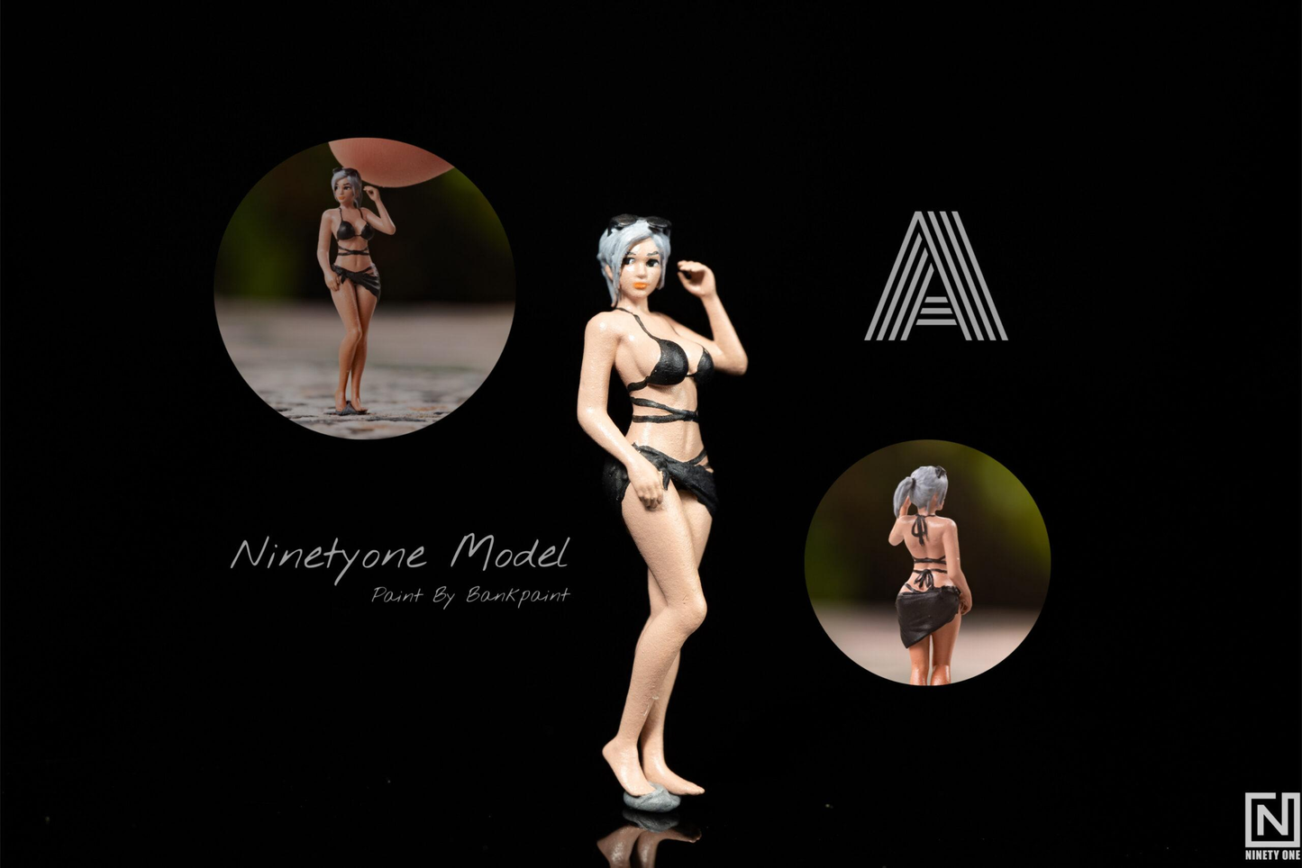 Figurine Saiaew Ninetyone by Bankpaint Ninety One 1:64