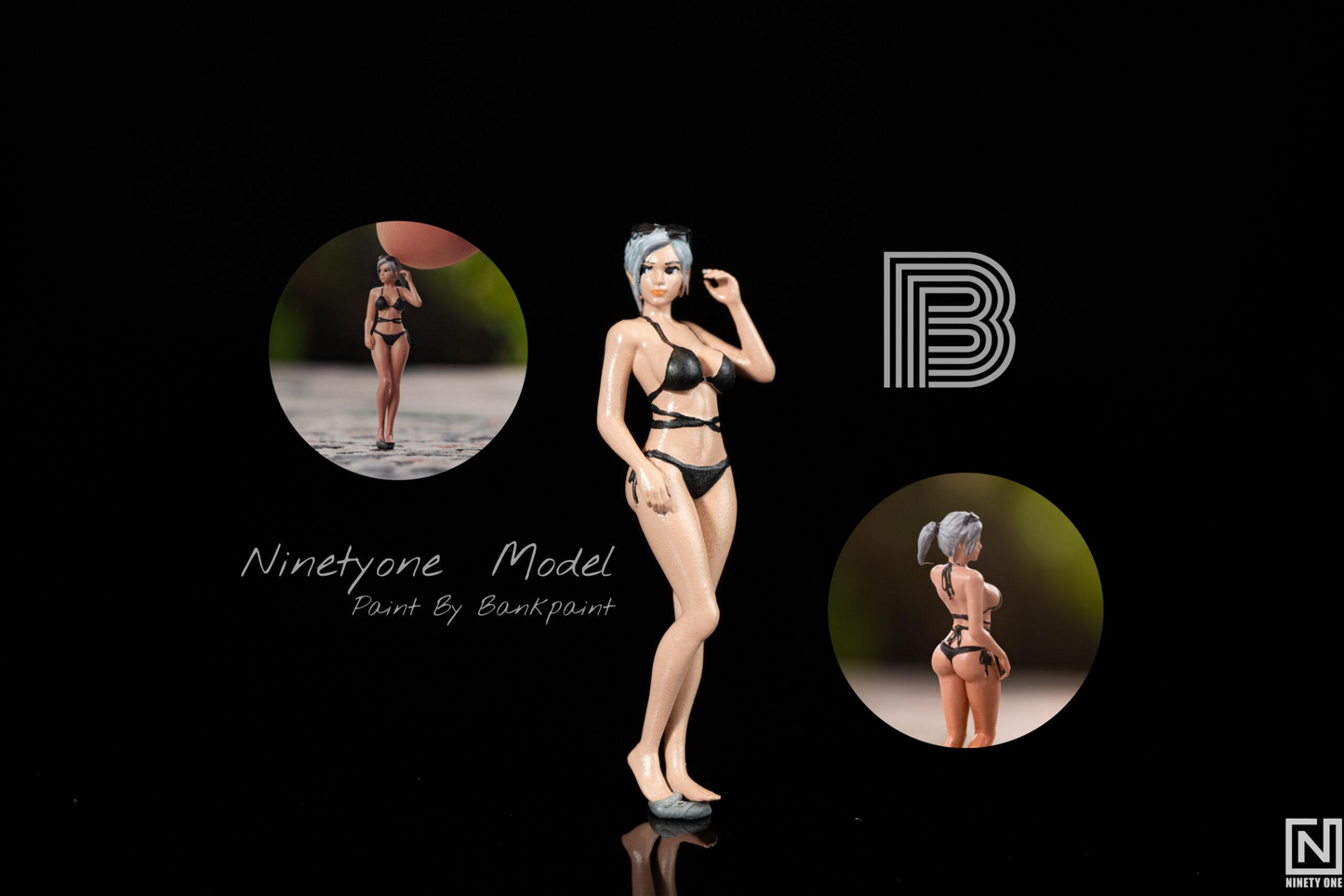 Figurine Saiaew Ninetyone by Bankpaint Ninety One 1:64