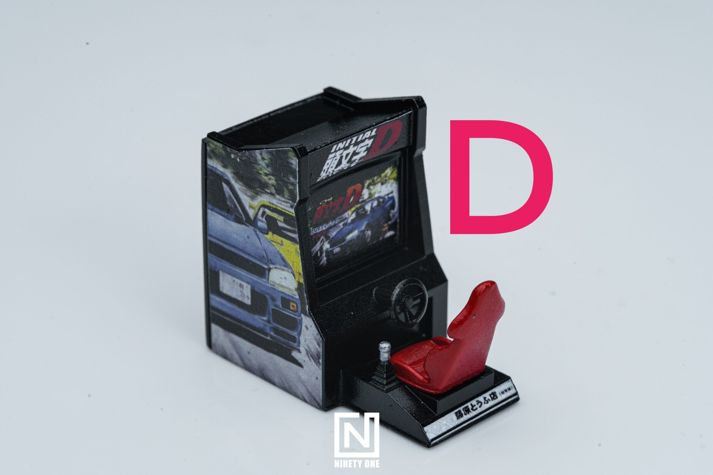 Borne d'arcade "Initial D" by Zax Zaxx Ninety One 1:64