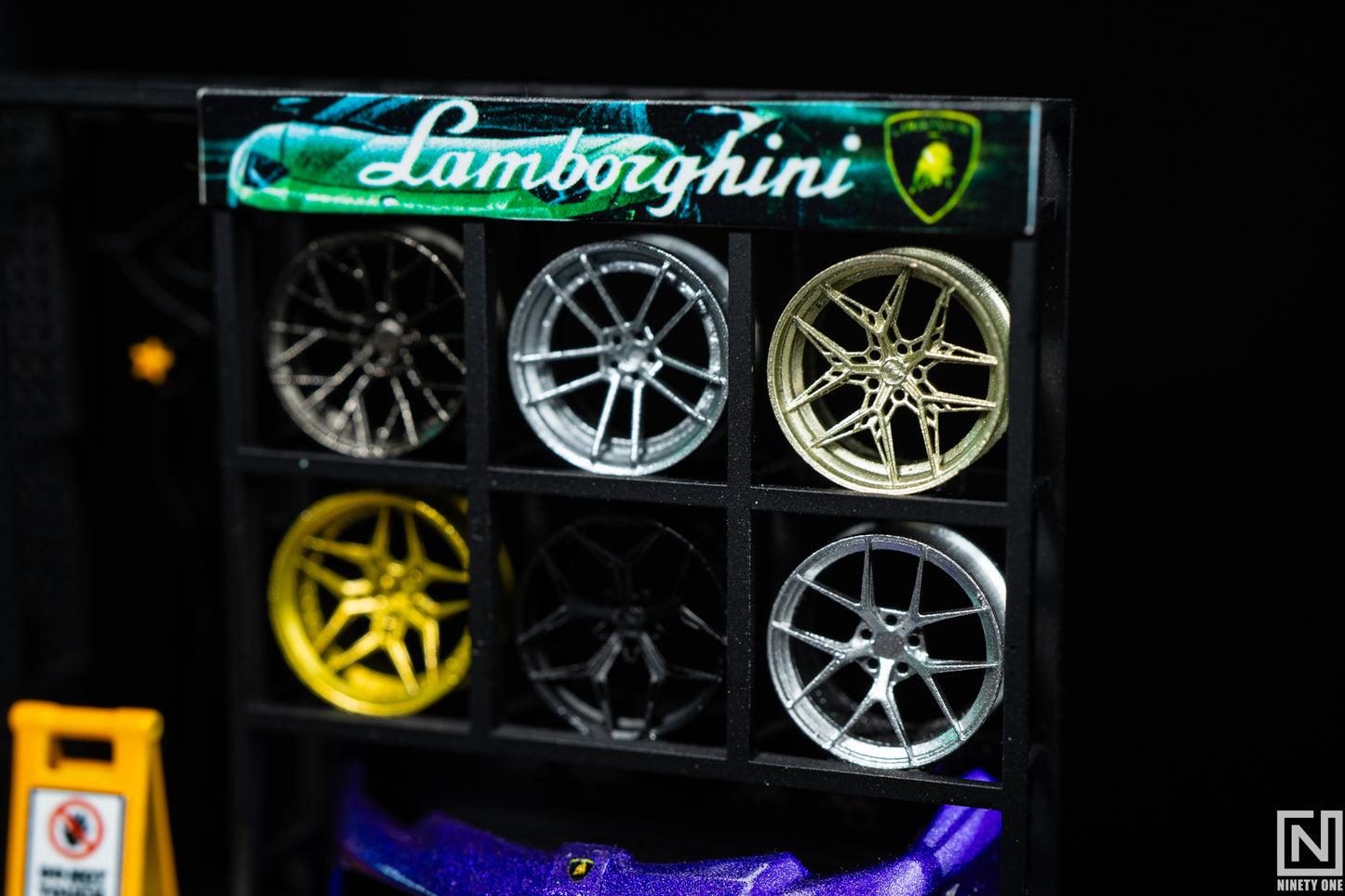 Pièces et accessoires Lamborghini By G-WM Ninety One 1:64