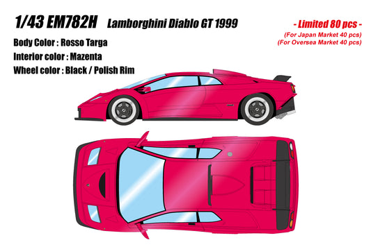 Lamborghini Diablo GT 1999 Make Up 1:43