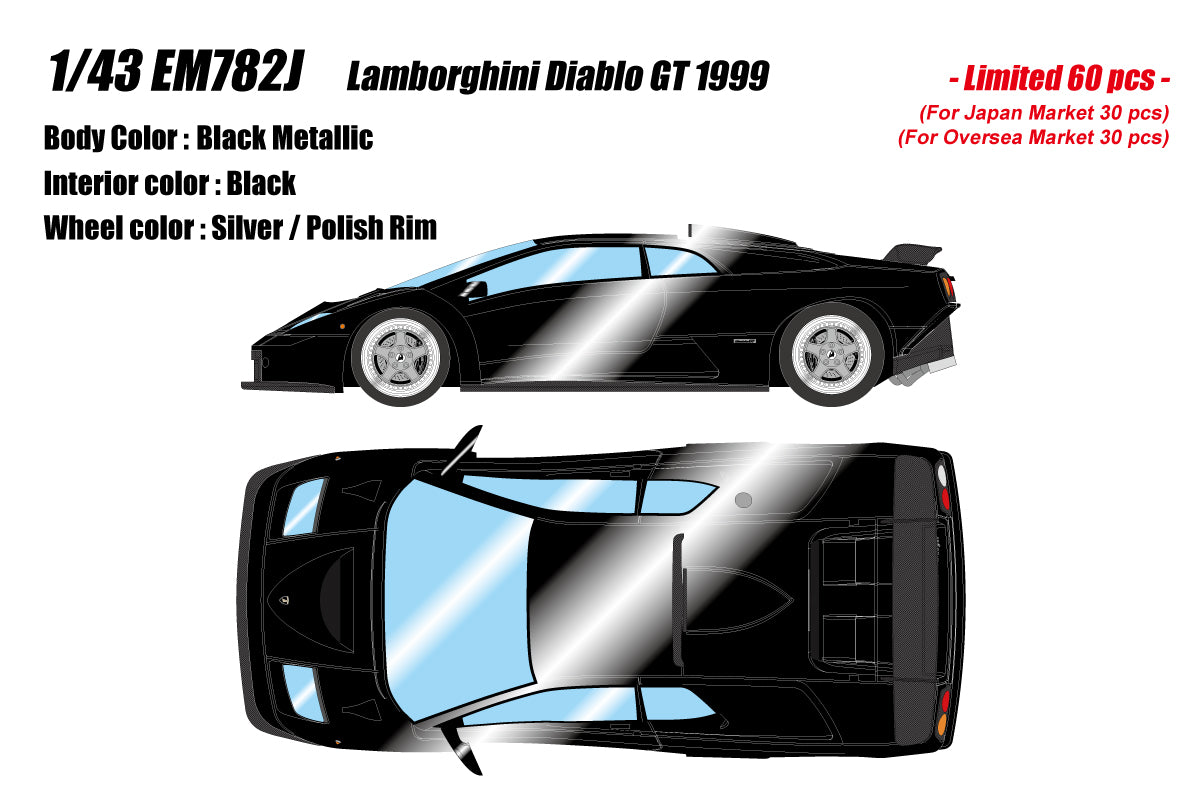 Lamborghini Diablo GT 1999 Make Up 1:43