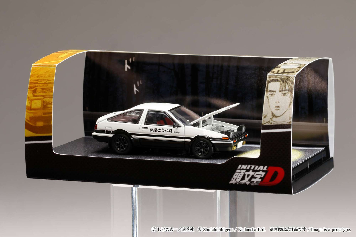 Toyota Sprinter Trueno AE86 Initial D Hobby Japan 1:64