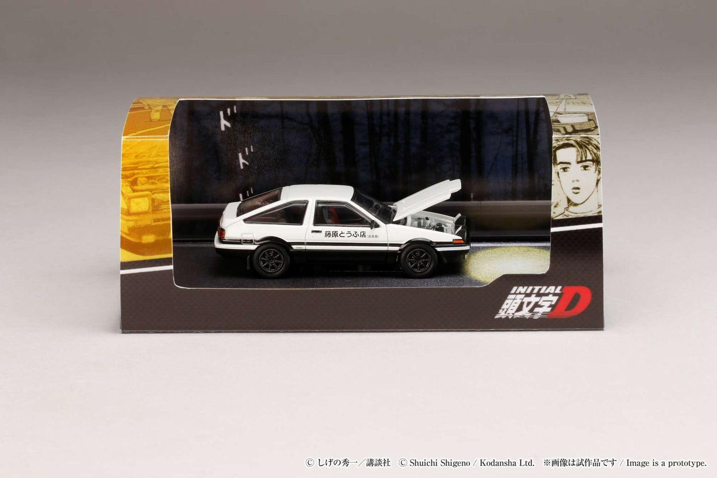 Toyota Sprinter Trueno AE86 Initial D Hobby Japan 1:64