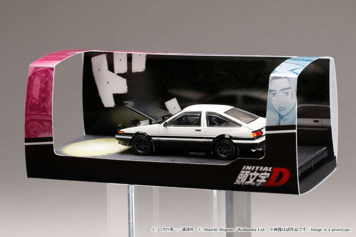 Toyota Sprinter Trueno AE86 Final Version Initial D Hobby Japan 1:64