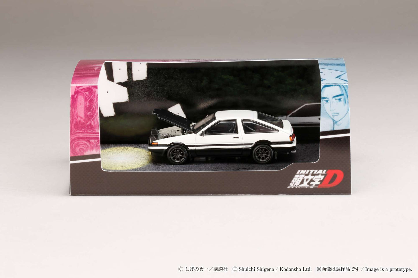 Toyota Sprinter Trueno AE86 Final Version Initial D Hobby Japan 1:64