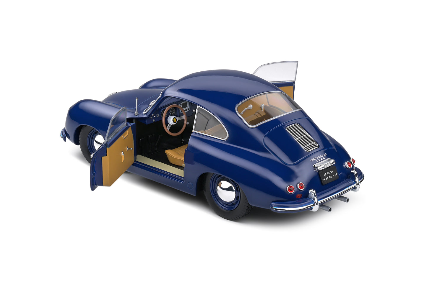 Porsche 356 Pré-A 1953 Petrol Blue Solido 1:18