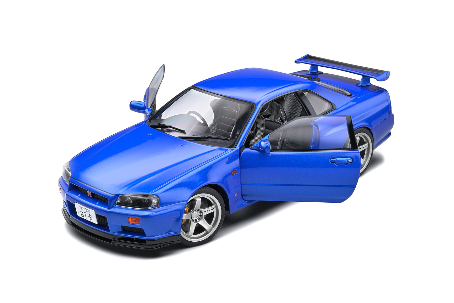 Nissan Skyline GT-R Bayside Blue Solido 1:18