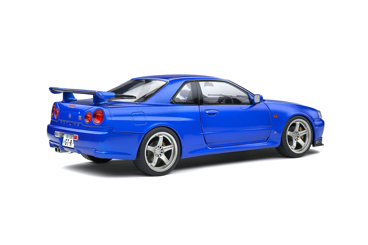 Nissan Skyline GT-R Bayside Blue Solido 1:18