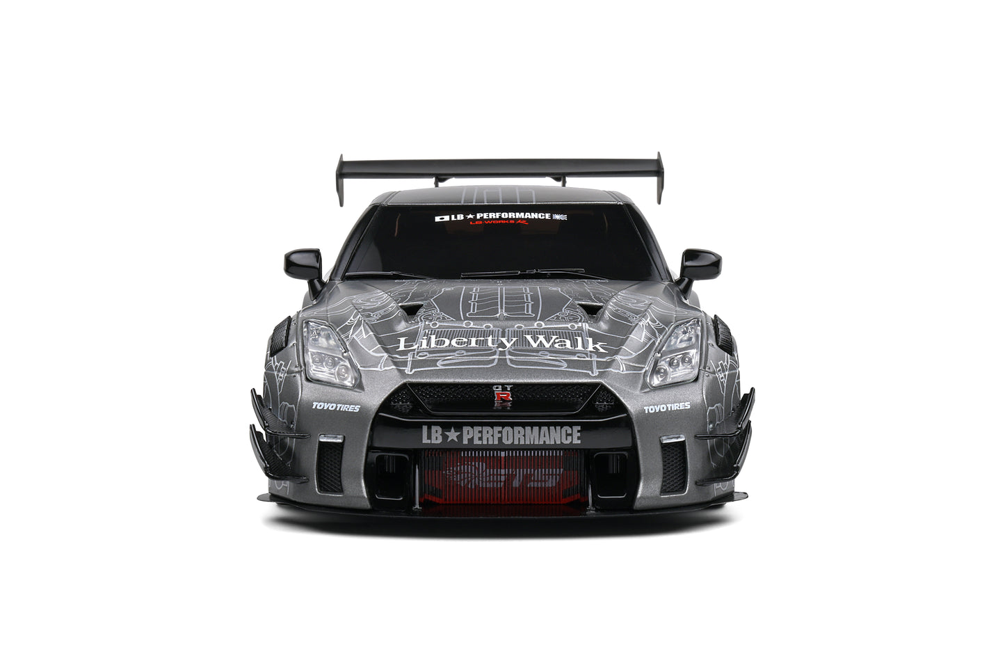 Nissan GT-R (R35) Liberty Walk Body Kit 2.0 2020 Solido 1:18