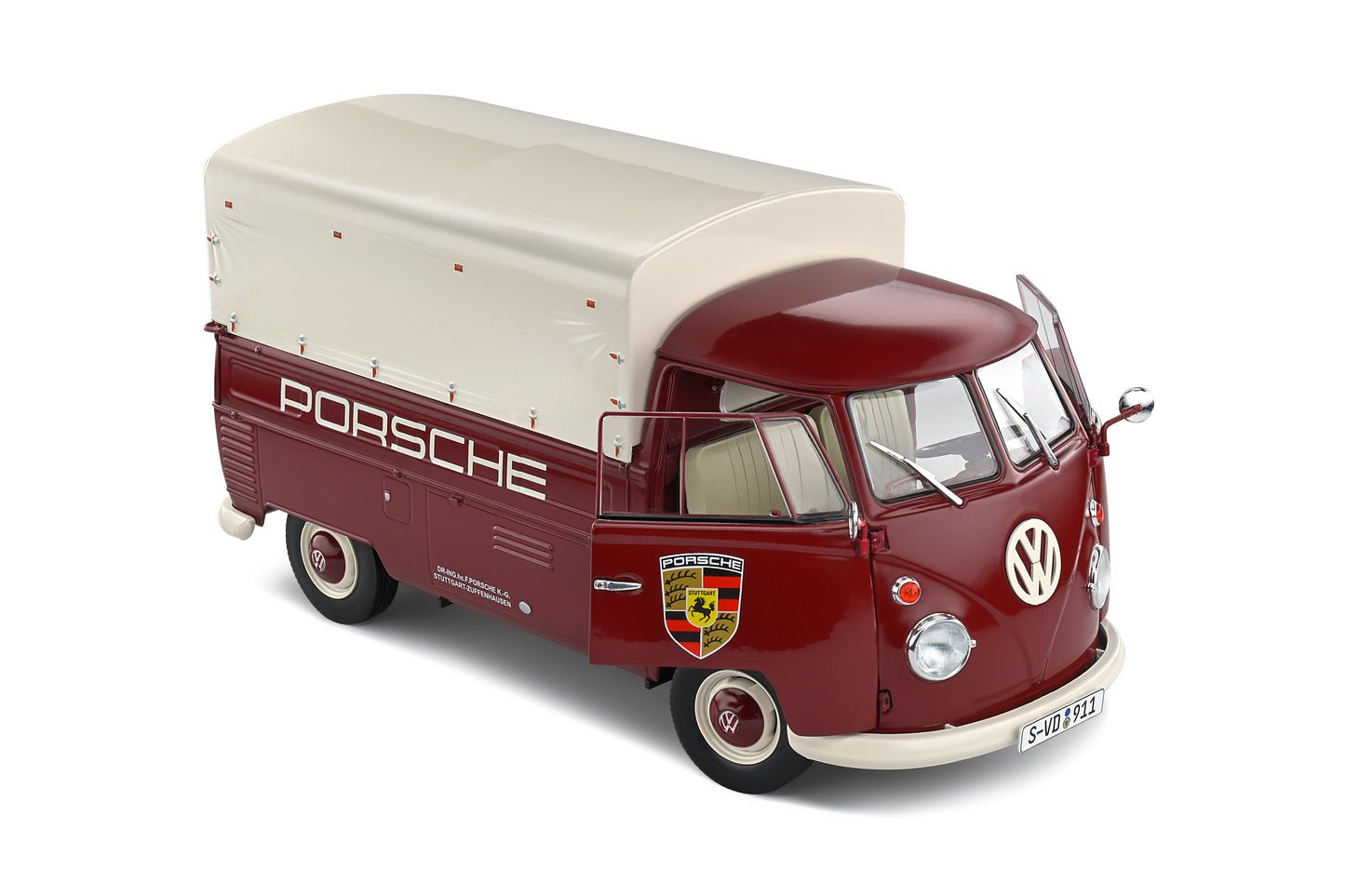 Volkswagen T1 Pick Up 1950 Porsche Service Solido 1:18