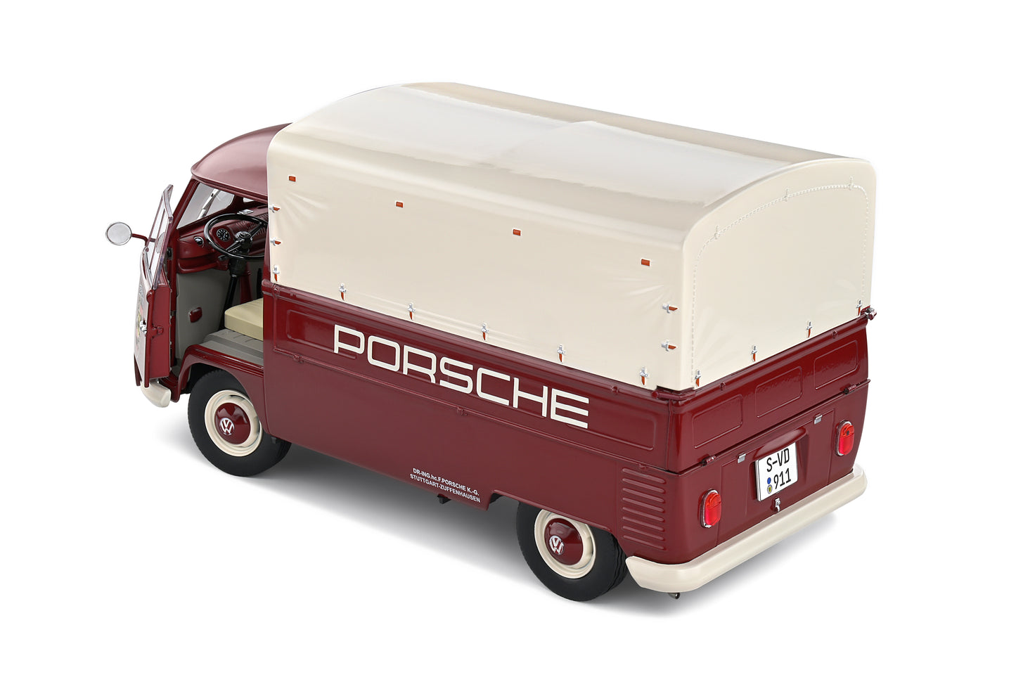 Volkswagen T1 Pick Up 1950 Porsche Service Solido 1:18