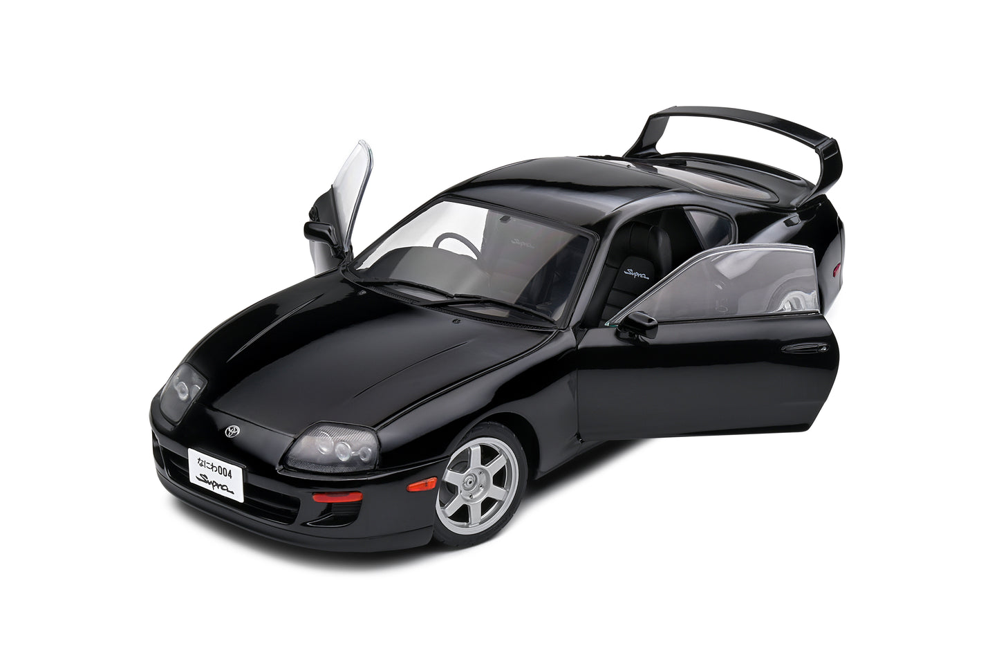 Toyota Supra Mk4 (A80) 1993 Black Solido 1:18