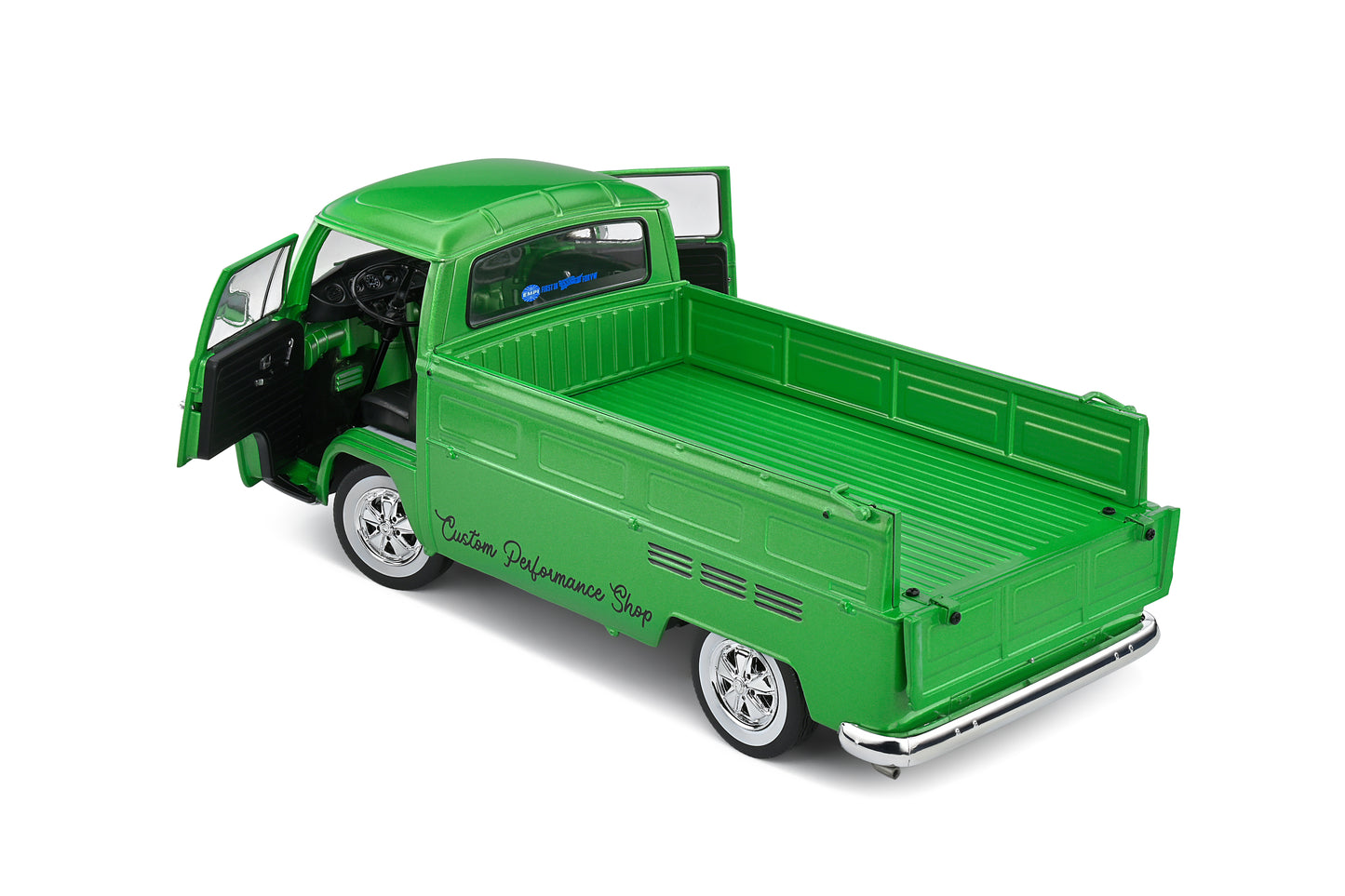 Volkswagen T2 Pick Up 1968 Custom Green Solido 1:18