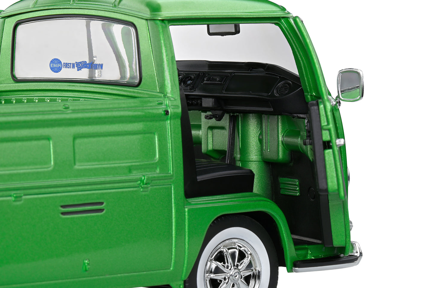 Volkswagen T2 Pick Up 1968 Custom Green Solido 1:18