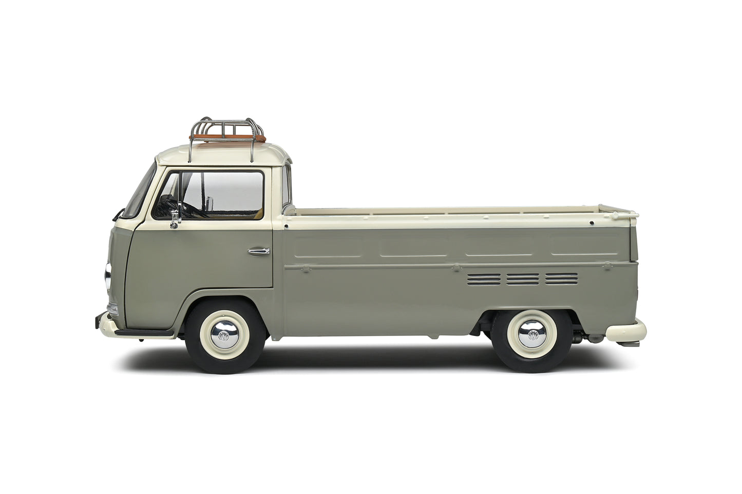 Volkswagen T2 Pick Up 1968 Custom Grey Solido 1:18