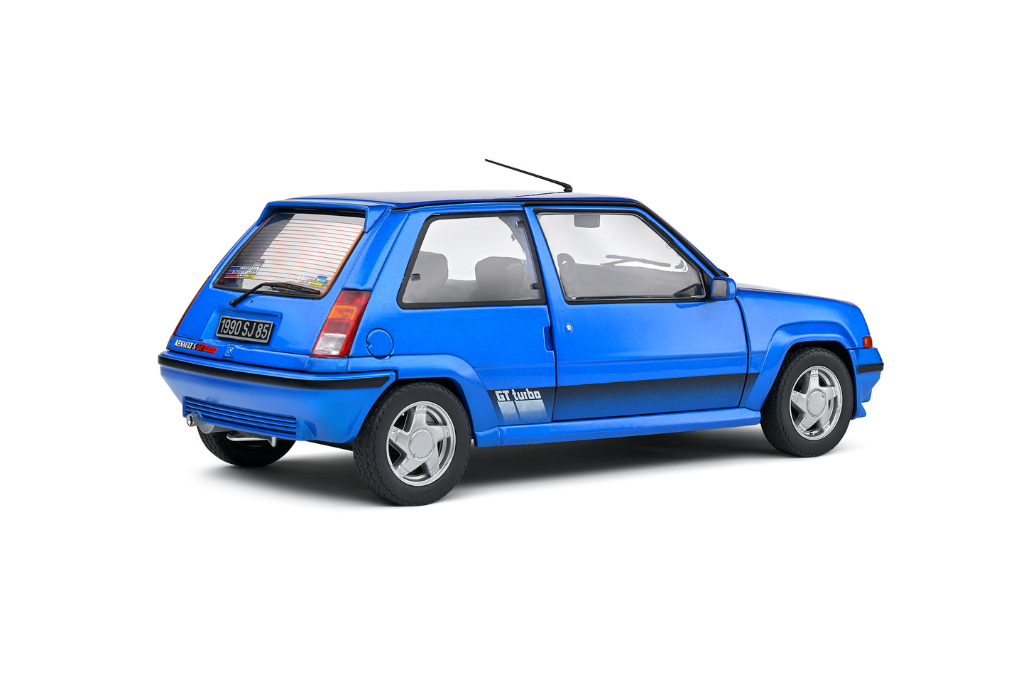 Renault 5 GT Turbo Phase 2 1989 Bleu Lumière Solido 1:18