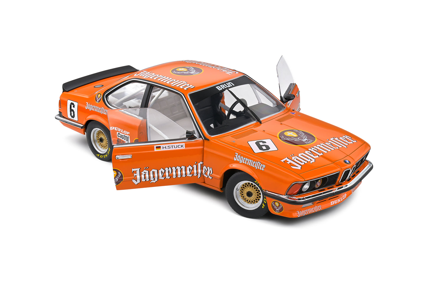 BMW 635 CSI E24 #6 European Touring Car Championship 1984 Solido 1:18