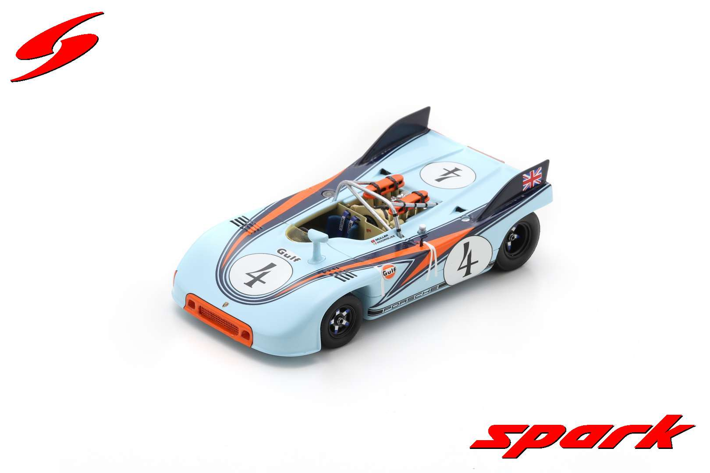 Porsche 908/3 #4 Targa Florio 1971 Spark 1:43