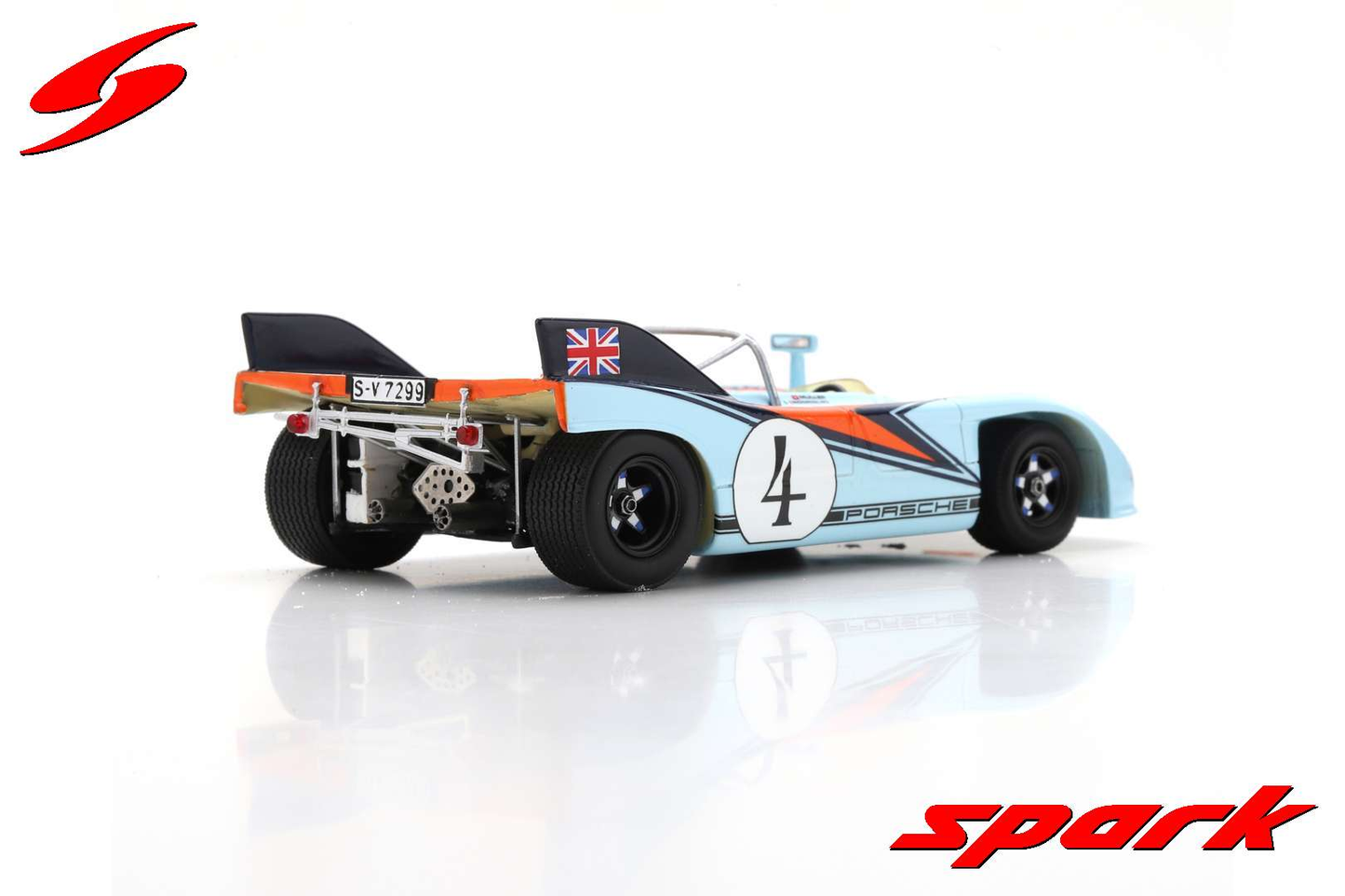 Porsche 908/3 #4 Targa Florio 1971 Spark 1:43