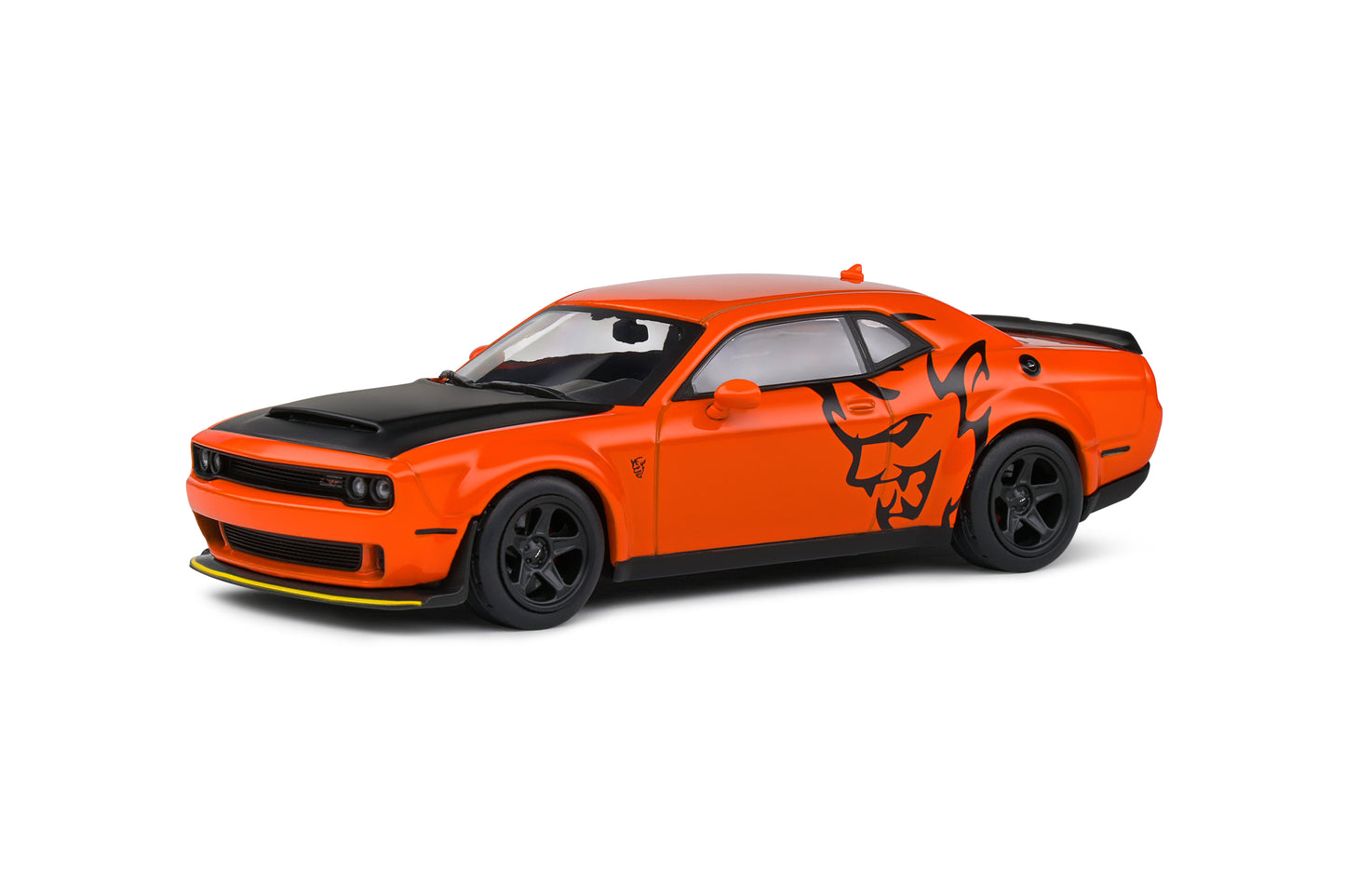 Dodge Challenger SRT Demon 2018 Orange Solido 1:43