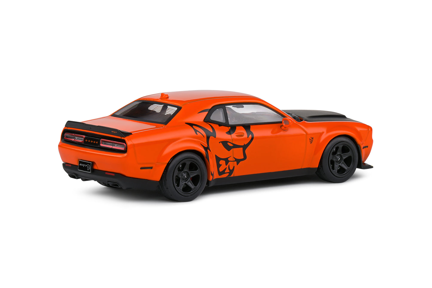 Dodge Challenger SRT Demon 2018 Orange Solido 1:43