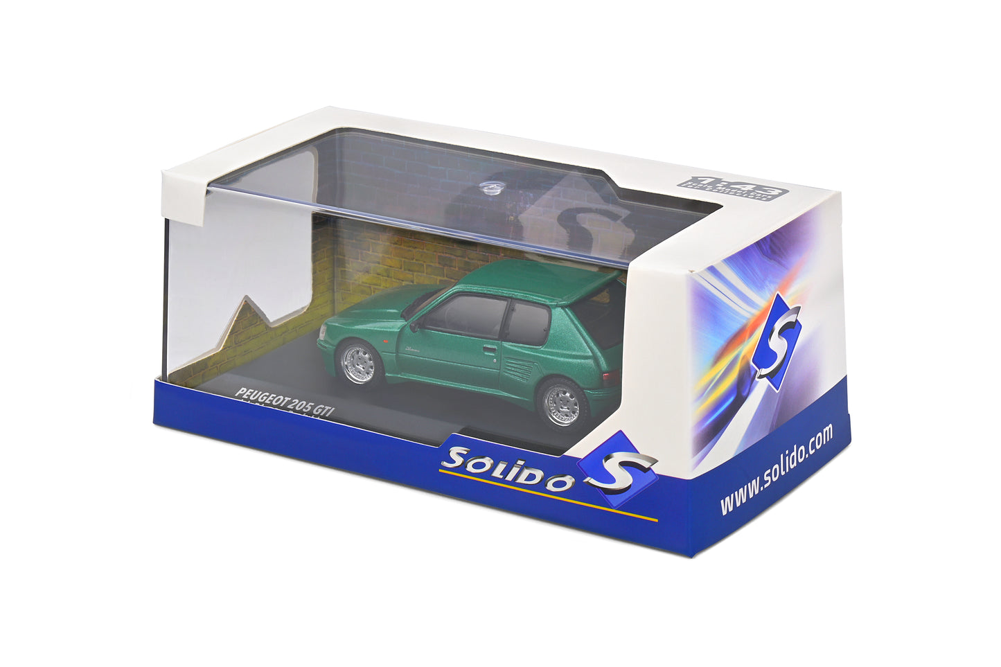 Peugeot 205 DIMMA 1992 Fluorite Green Solido 1:43