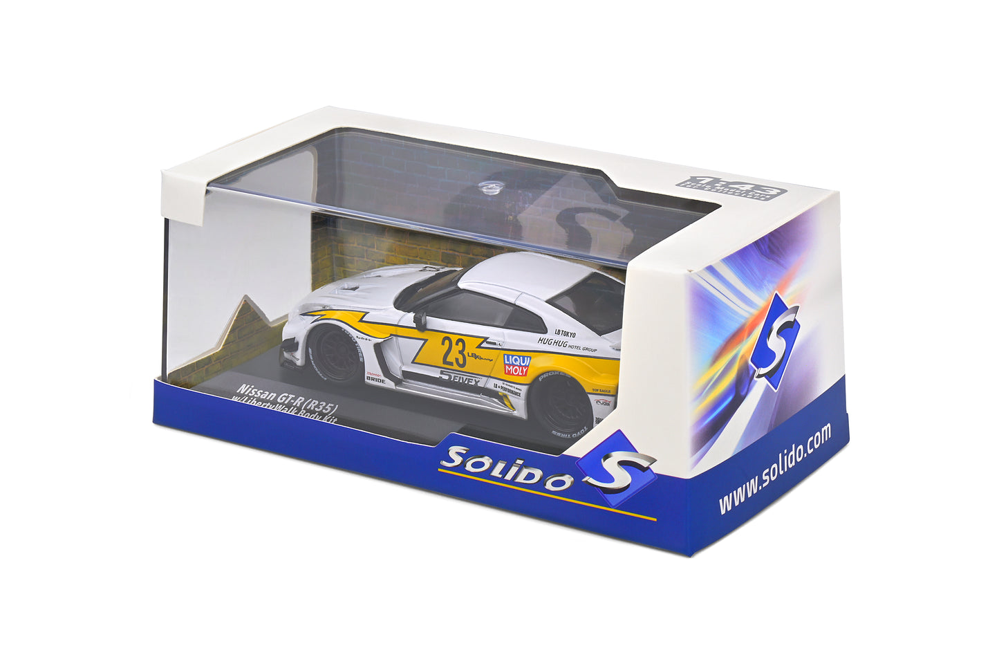 Nissan GT-R R35 LBWK Silhouette 2019 Solido 1/43