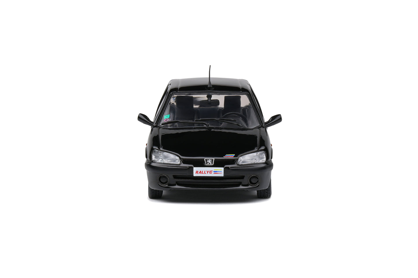 Peugeot 106 Rallye 2001 Noir Onyx Solido 1:43