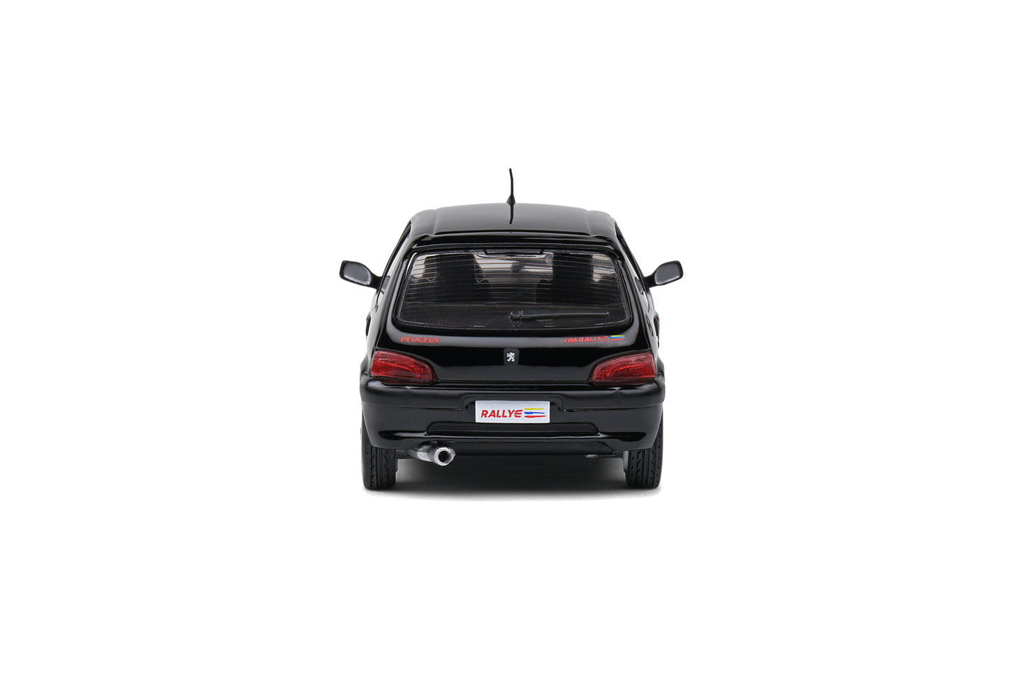 Peugeot 106 Rallye 2001 Noir Onyx Solido 1:43