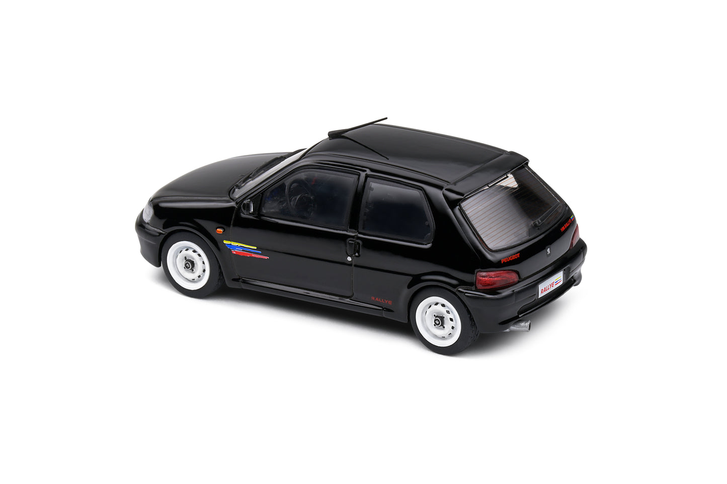 Peugeot 106 Rallye 2001 Noir Onyx Solido 1:43