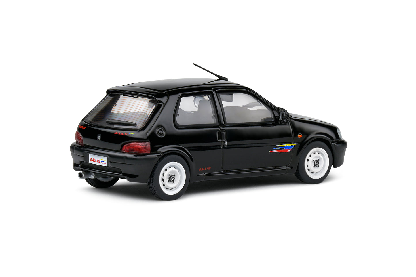 Peugeot 106 Rallye 2001 Noir Onyx Solido 1:43