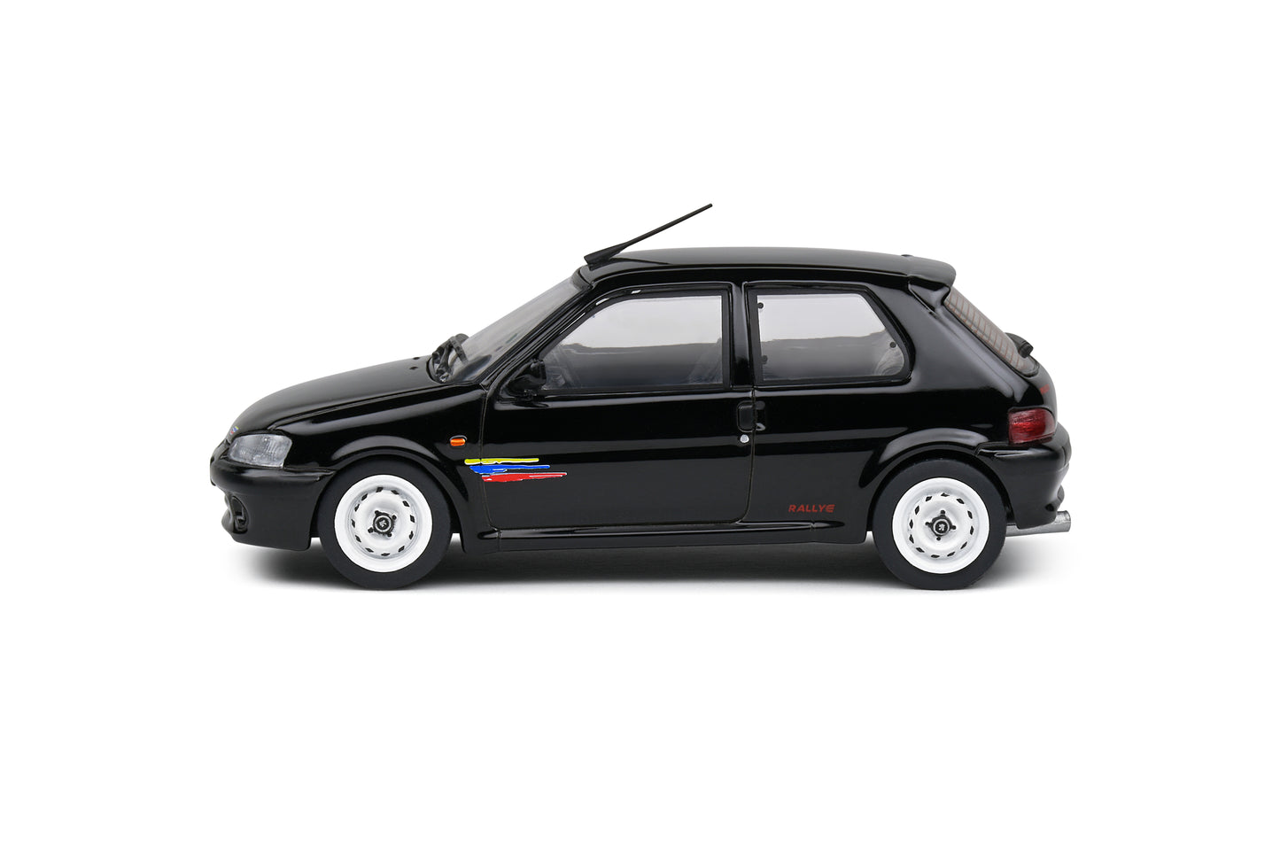 Peugeot 106 Rallye 2001 Noir Onyx Solido 1:43