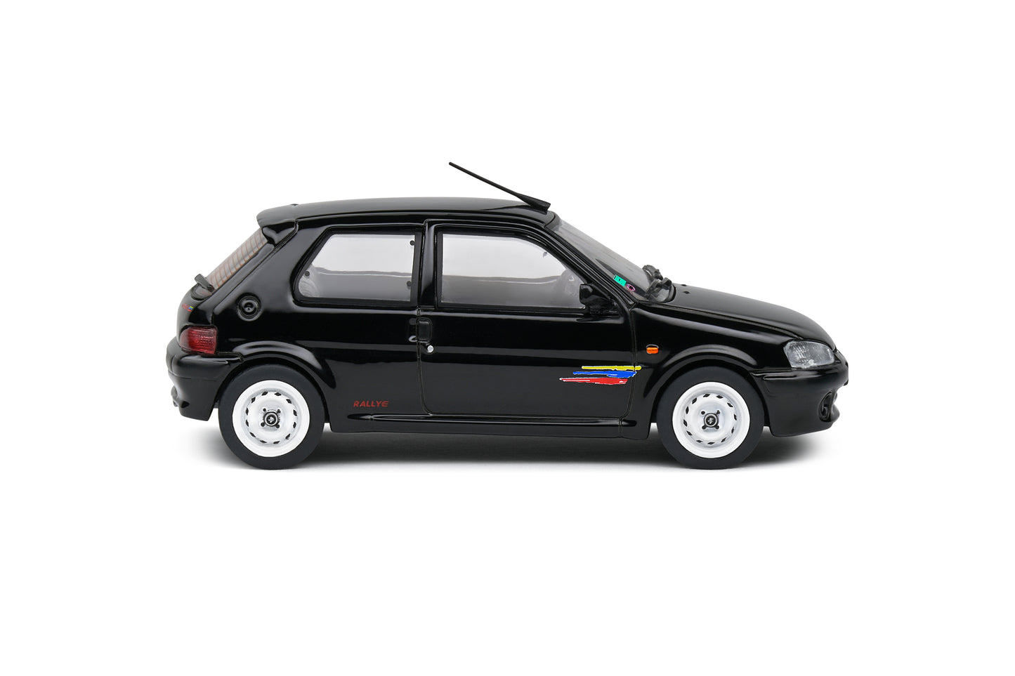 Peugeot 106 Rallye 2001 Noir Onyx Solido 1:43