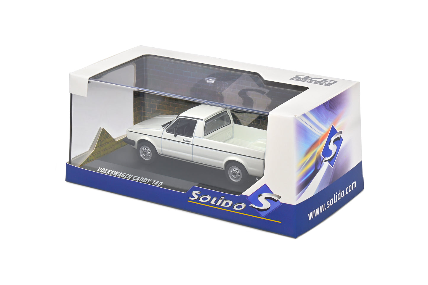 Volkswagen Caddy 1990 Alpine White Solido 1:43