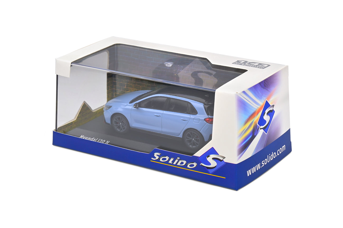 Hyundai i30 N 2022 Performance Blue Solido 1:43