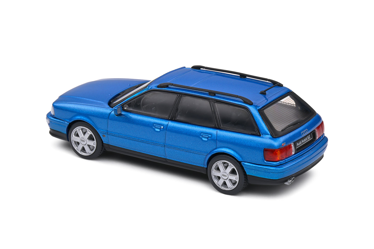 Audi Avant S2 1994 Kingfisher Blue Solido 1:43