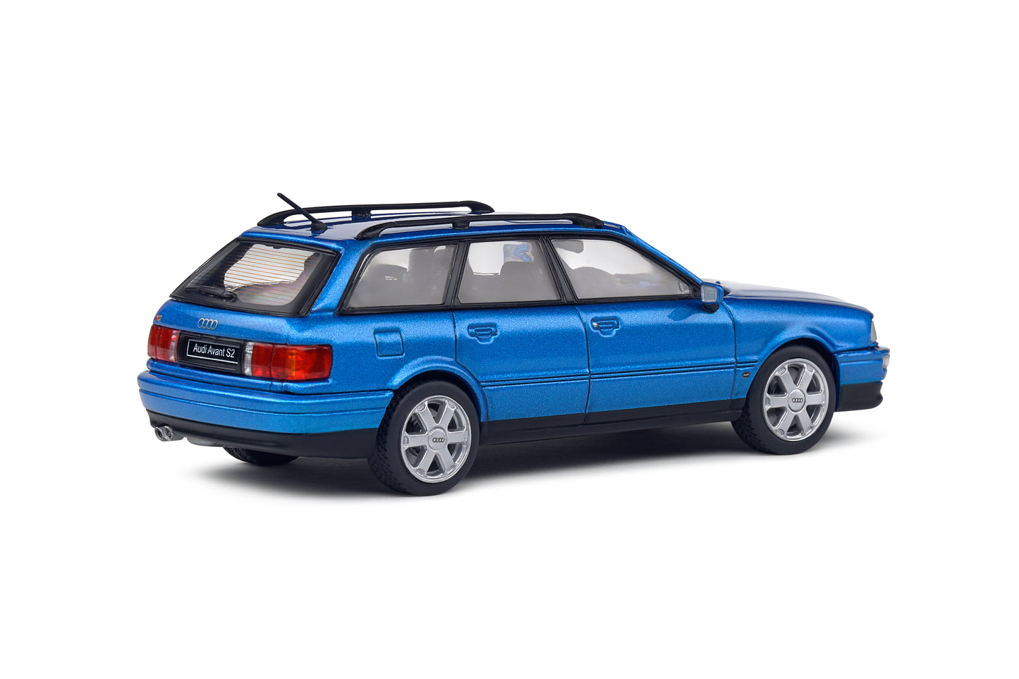 Audi Avant S2 1994 Kingfisher Blue Solido 1:43