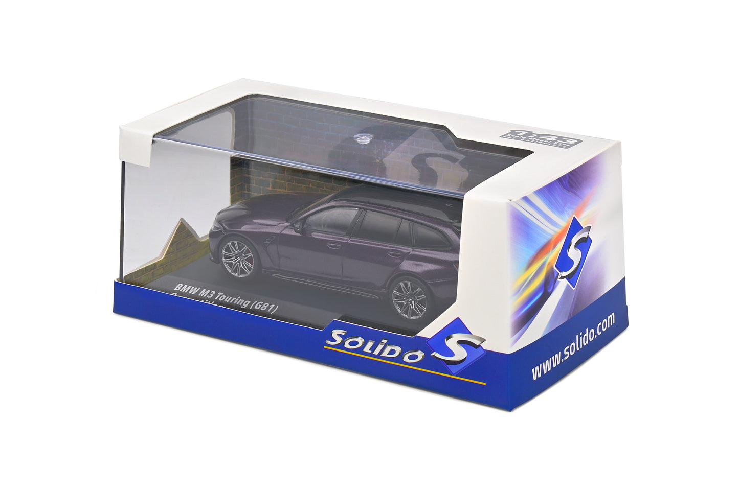 BMW M3 Touring Compétition G81 Daytona Violet Solido 1:43