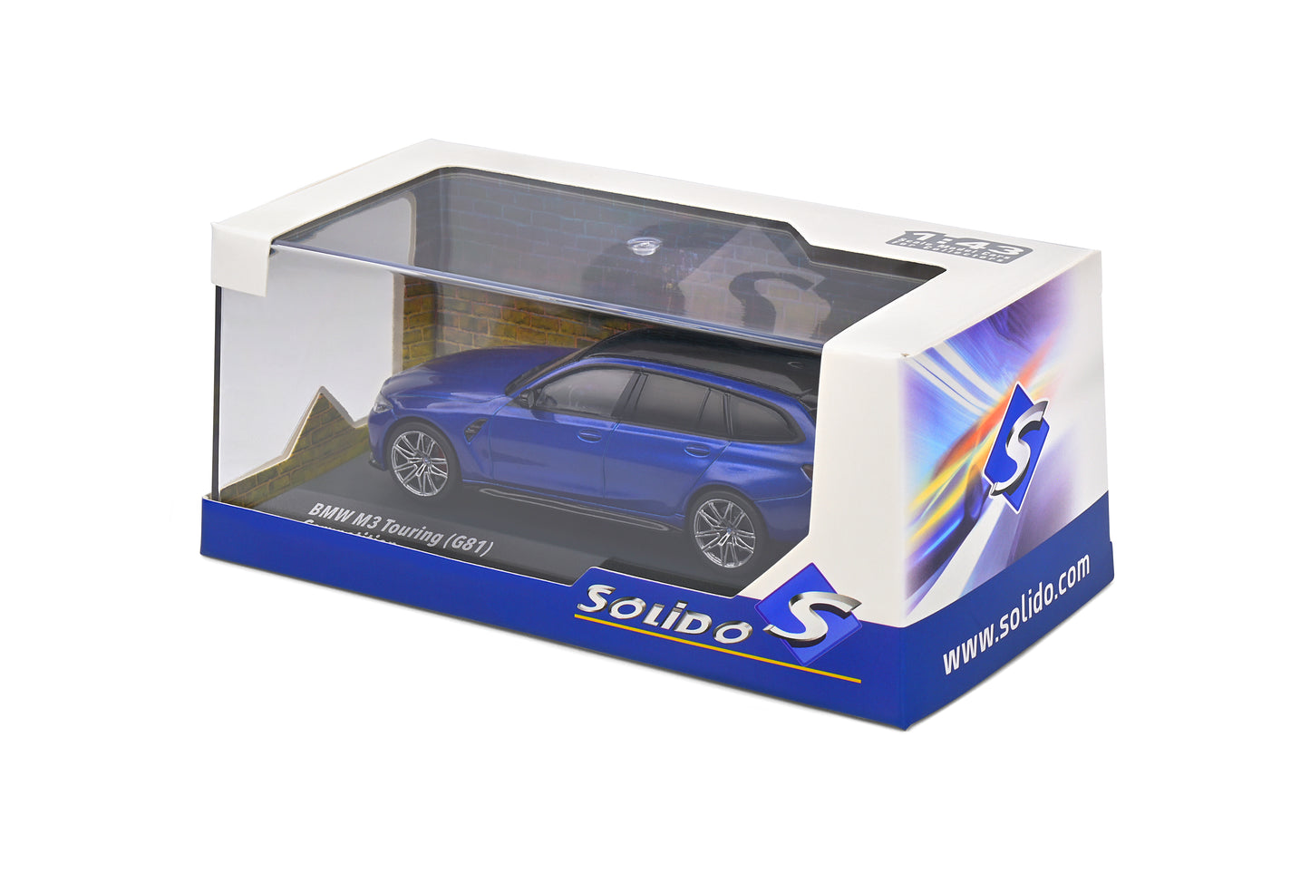 BMW M3 Touring Compétition G81 San Marino Blue Solido 1:43