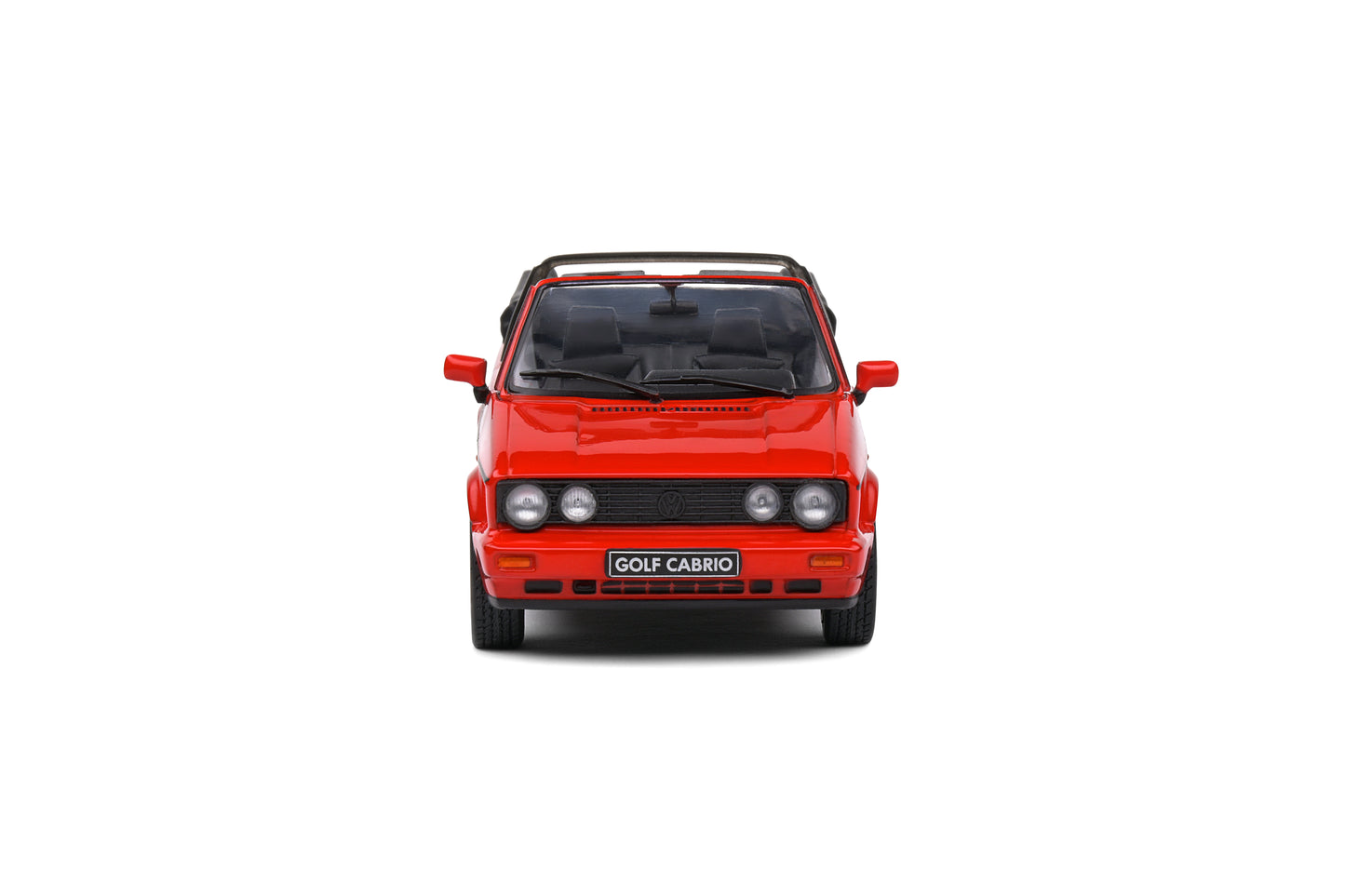 Volkswagen Golf MK1 Convertible 1992 Red Solido 1:43